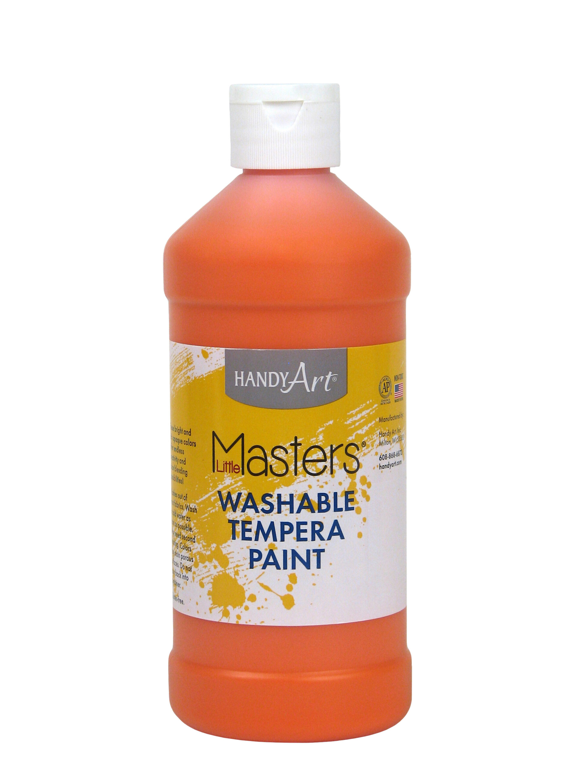211-715 Little Masters Washable Tempera Orange 16oz