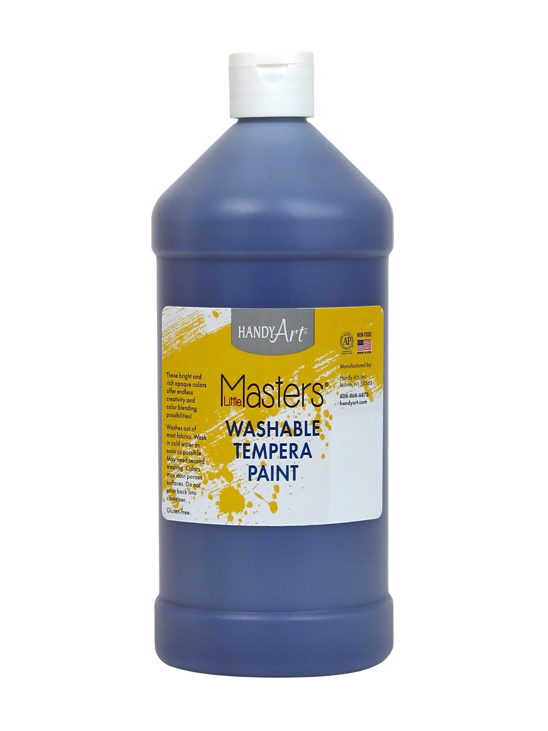 213-740 Little Masters Washable Tempera Quart, Violet (1)