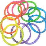 Plastic Water Glitter Bracelets