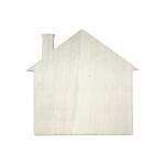 Wood Cutout - House