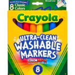 Crayola Washable Broad Tip Markers