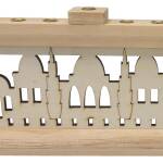 Laser Cut Menorah - Yerushalayim
