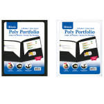 Plastic 2 Pocket Folder W/View Cover