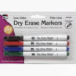 Fine Tip Dry Erase Markers