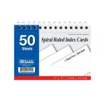 Sprial Bound Index Cards - Ruled