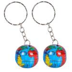 Globe Keychains