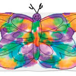 Color Diffusing Paper