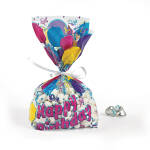 Cellophane Birthday Balloon Goody Bags