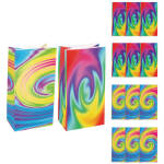 Tie-Dyed Paper Bags