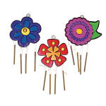 Flower Sun Catcher With Wind Chimes