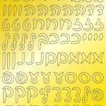 Aleph Bais Stickers