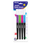 Chubby Plastic Paintbrushes