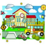 Sticker Fun - School