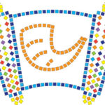 Foam Mosaic Tiles - Rosh Hashanah