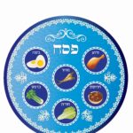 Paper Cutout - Seder Plate