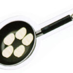 Paper Cutout - Pan Of Latkes