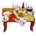 Paper Cutout - Purim Table