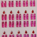 Adhesive Rhinestones - Candles