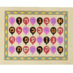 Sand Art - Aleph Bais Poster