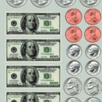 Money Bill & Coin Sticker