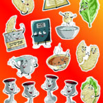 Pesech Seder Stickers
