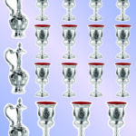 Wine Bottle And Seder Becher Stickers
