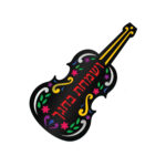 Metallic Velvet Art Craft - Violin
