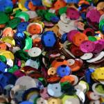 Sequins - White Iris, 8mm