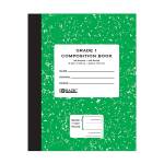 Grade School Rulings Notebooks - Green, Grade 1