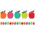 Apples Border, 3" x 36' (Each Strip-3" x 3'), 12/pk