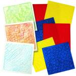 Animal Skin Rubbing Plates, 6/pk