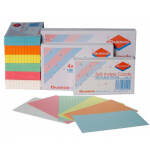 Colored ruled index card - Salmon, 4"x6", 100/pk