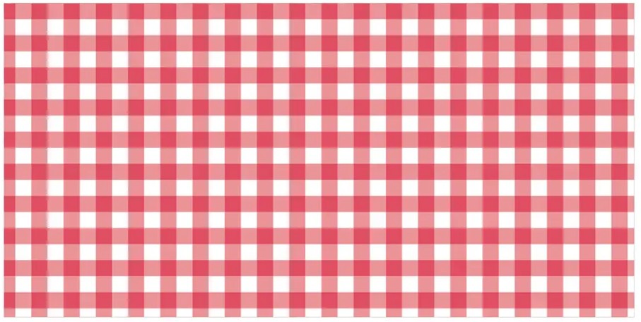 Fadeless Roll Cottage Gingham Red